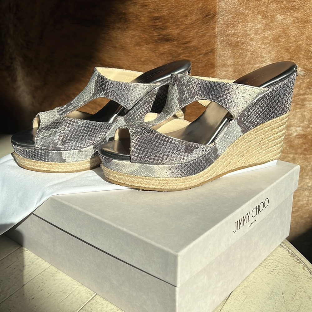 Jimmy Choo Wedge Size 39 - image 3